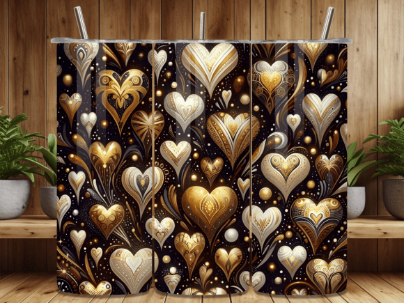Valentines Day Black Heart Tumbler Wrap Review for Real Projects